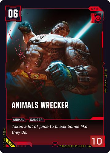 [MS01-WNC[A]-B007](C) Animals Wrecker {Beta Ver.}