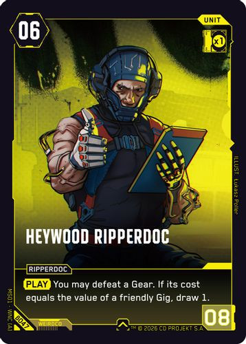 [MS01-WNC[A]-B047](U) Heywood Ripperdoc {Beta Ver.}
