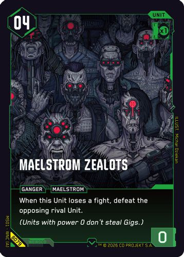[MS01-WNC[A]-B079](C) Maelstrom Zealots {Beta Ver.}