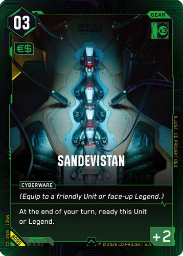 [MS01-WNC[A]-B095](U) Sandevistan {Beta Ver.}