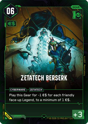 [MS01-WNC[A]-B096](C) Zetatech Berserk {Beta Ver.}