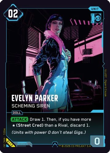 [MS01-WNC[A]-B113](U) Evelyn Parker - Scheming Siren {Beta Ver.}
