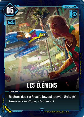 [MS01-WNC[A]-B133](U) Les Elemens {Beta Ver.}