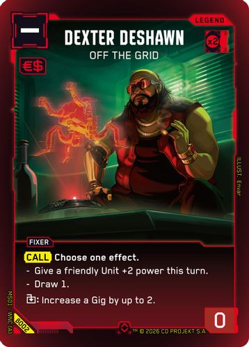 [MS01-WNC[A]-B002](R) Dexter DeShawn - Off the Grid {Beta Ver.} {Foil}