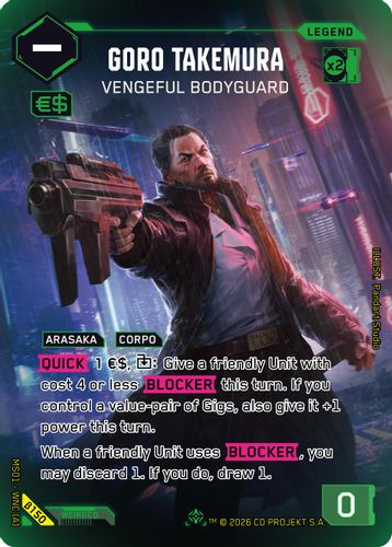 [MS01-WNC[A]-B150](IL) Goro Takemura - Vengeful Bodyguard {Iconic} {Beta Ver.} {Foil}