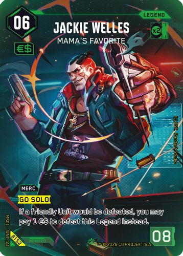 [MS01-WNC[A]-B152](IL) Jackie Welles - Mama's Favorite {Iconic} {Beta Ver.} {Foil}