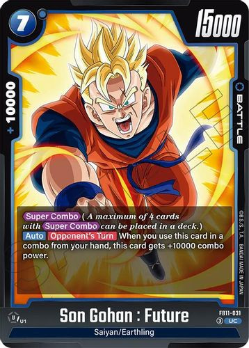 [FB11-031](UC) Son Gohan : Future