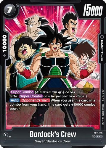 [FB11-115](UC) Bardock's Crew