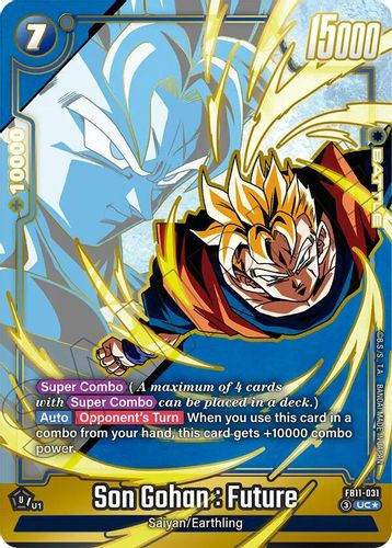 [FB11-031](UC) Son Gohan : Future {1 Star Alt Art} {Foil}