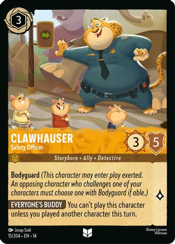 [LOR14-015/204](U) Clawhauser - Safety Officer