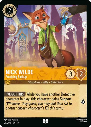 [LOR14-025/204](U) Nick Wilde - Providing Backup