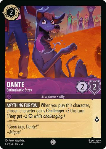 [LOR14-043/204](C) Dante - Enthusiastic Stray