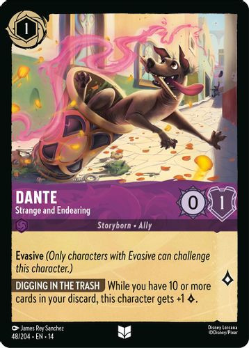[LOR14-048/204](U) Dante - Strange and Endearing
