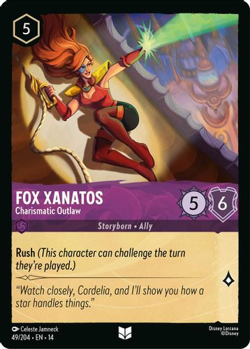 [LOR14-049/204](U) Fox Xanatos - Charismatic Outlaw