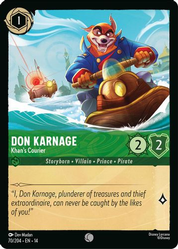 [LOR14-070/204](C) Don Karnage - Khan's Courier