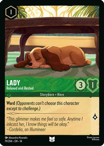 [LOR14-079/204](U) Lady - Relaxed and Rested