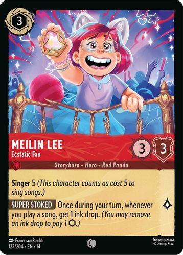 [LOR14-123/204](C) Meilin Lee - Ecstatic Fan