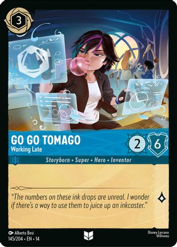 [LOR14-145/204](U) Go Go Tomago - Working Late