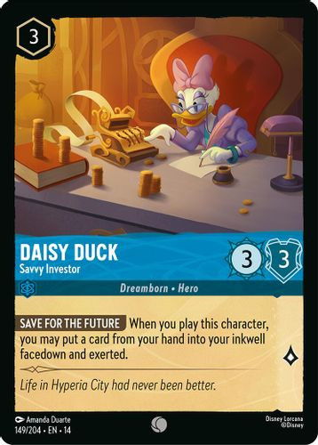 [LOR14-149/204](C) Daisy Duck - Savvy Investor