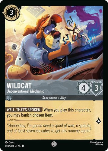 [LOR14-180/204](C) Wildcat - Unconventional Mechanic