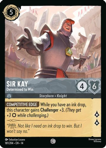 [LOR14-181/204](C) Sir Kay - Determined to Win