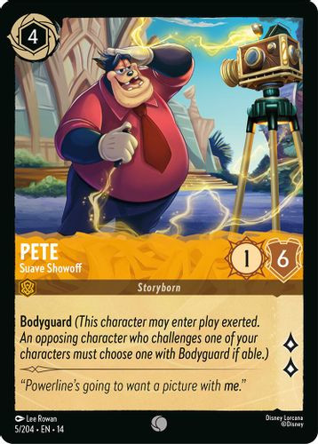 [LOR14-005/204](C) Pete - Suave Showoff (Foil)