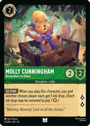 [LOR14-073/204](U) Molly Cunningham - Remembers to Share (Foil)