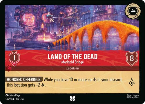 [LOR14-135/204](U) Land of the Dead - Marigold Bridge (Foil)