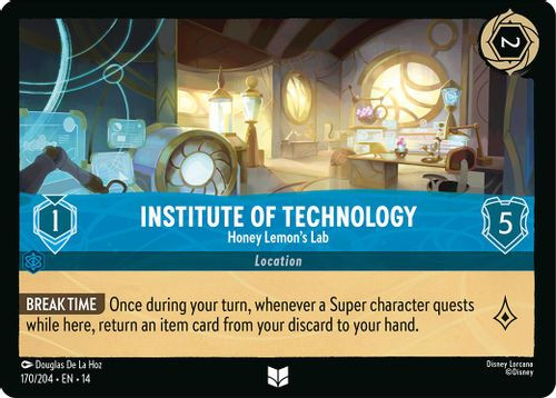 [LOR14-170/204](U) Institute of Technology - Honey Lemon's Lab (Foil)