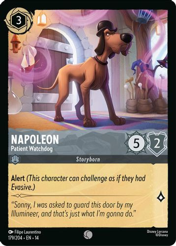 [LOR14-179/204](C) Napoleon - Patient Watchdog (Foil)