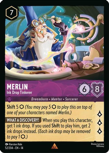 [LOR14-052/204](R) Merlin - Ink Drop Tinkerer