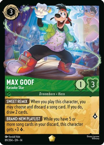 [LOR14-089/204](L) Max Goof - Karaoke Star
