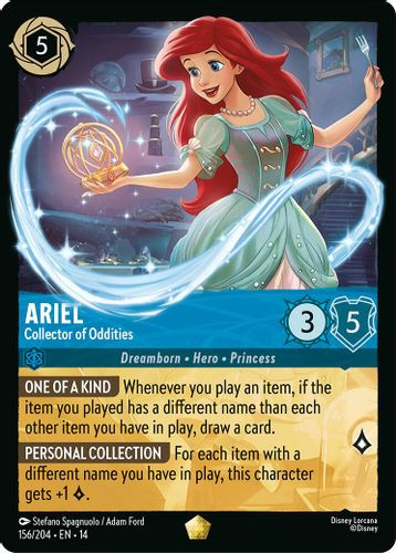 [LOR14-156/204](L) Ariel - Collector of Oddities