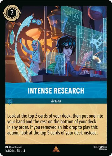 [LOR14-164/204](R) Intense Research (Foil)