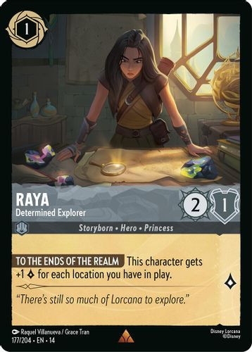 [LOR14-177/204](R) Raya - Determined Explorer (Foil)