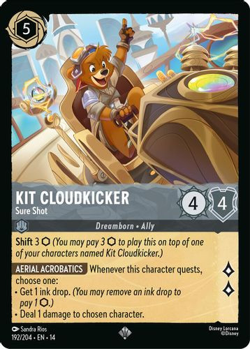 [LOR14-192/204](SR) Kit Cloudkicker - Sure Shot (Foil)