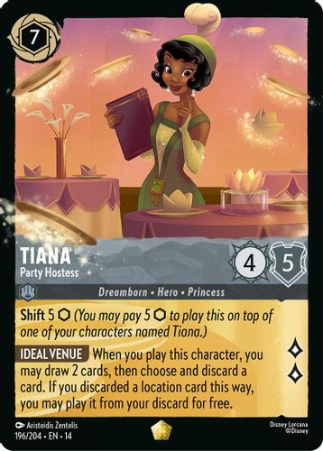 [LOR14-196/204](L) Tiana - Party Hostess (Foil)