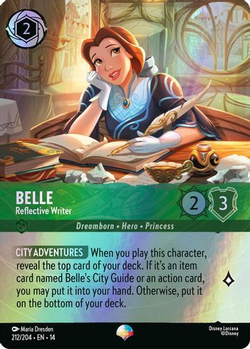 [LOR14-212/204](EP) Belle - Reflective Writer (Foil)
