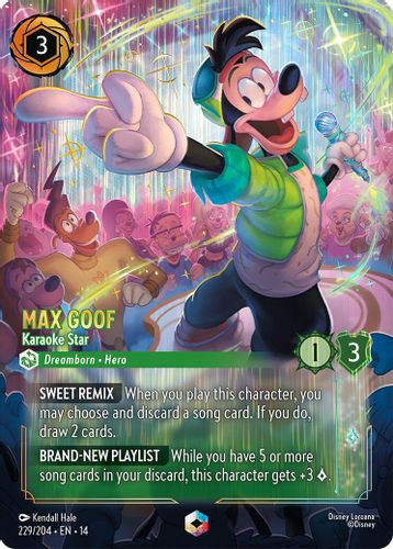 [LOR14-229/204](E) Max Goof - Karaoke Star (Foil)