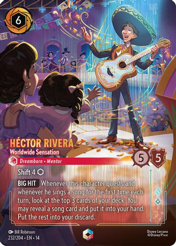 [LOR14-232/204](E) Hector Rivera - Worldwide Sensation (Foil)