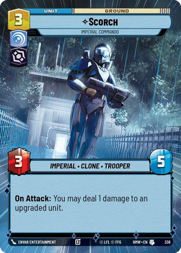 [09-HWL-EN-0336](U) Scorch - Imperial Commando (Hyperspace)
