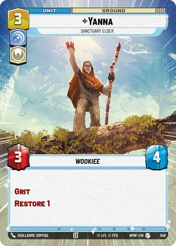 [09-HWL-EN-0348](U) Yanna - Sanctuary Elder (Hyperspace)