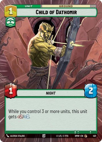 [09-HWL-EN-0401](C) Child of Dathomir (Hyperspace)