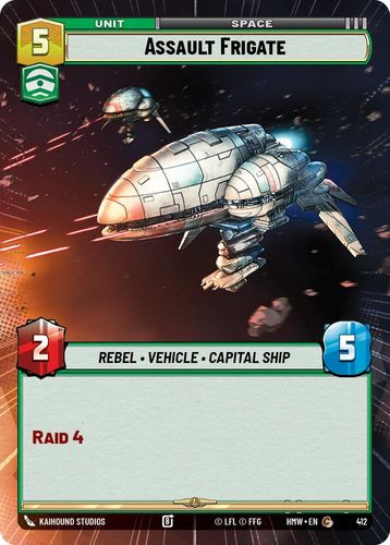 [09-HWL-EN-0412](C) Assault Frigate (Hyperspace)