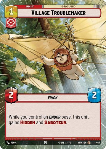 [09-HWL-EN-0448](C) Village Troublemaker (Hyperspace)
