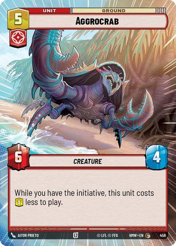 [09-HWL-EN-0456](C) Aggrocrab (Hyperspace)