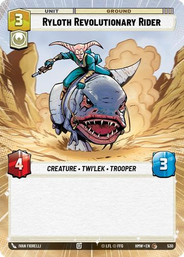 [09-HWL-EN-0530](C) Ryloth Revolutionary Rider (Hyperspace)