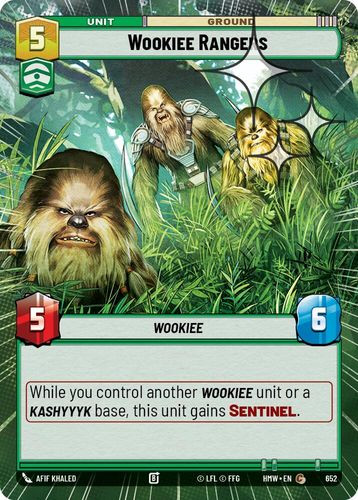 [09-HWL-EN-0652](C) Wookiee Rangers (Hyperspace) (Foil)