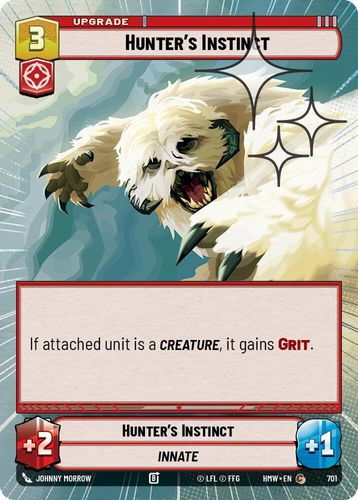 [09-HWL-EN-0701](C) Hunter's Instinct (Hyperspace) (Foil)