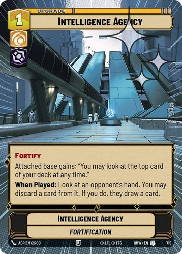 [09-HWL-EN-0715](U) Intelligence Agency (Hyperspace) (Foil)